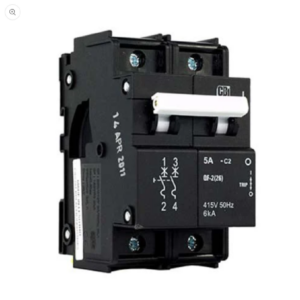 CBI QF-2(26) 60A 2P MCB – Mini-Rail, 6 kA, Curve 2