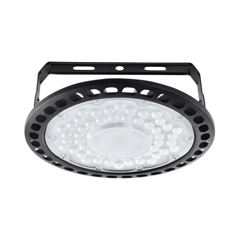 Huayi Zeus UFO High Bay LED Light – 160 W, ~19 200 lm, 6000 K, IP65, 5-Year Warranty