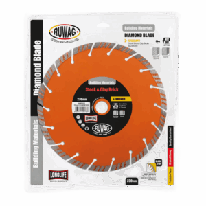 Ruwag Diamond Blade – 230 mm Segmented Rim (Masonry / Concrete) (Industrial)
