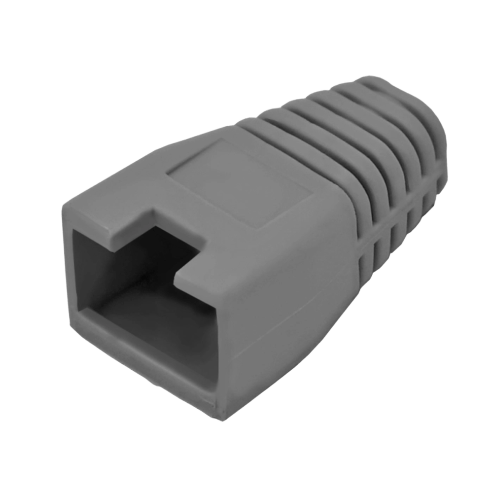 RJ45 Boot (Grey, Cat5e) - Key Electric Online