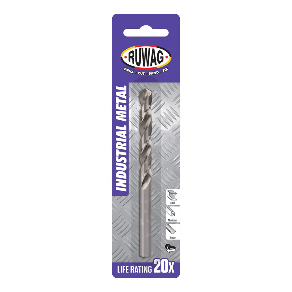 Ruwag 3 mm HSS Metal Drill Bit – Industrial Grade (Carded)