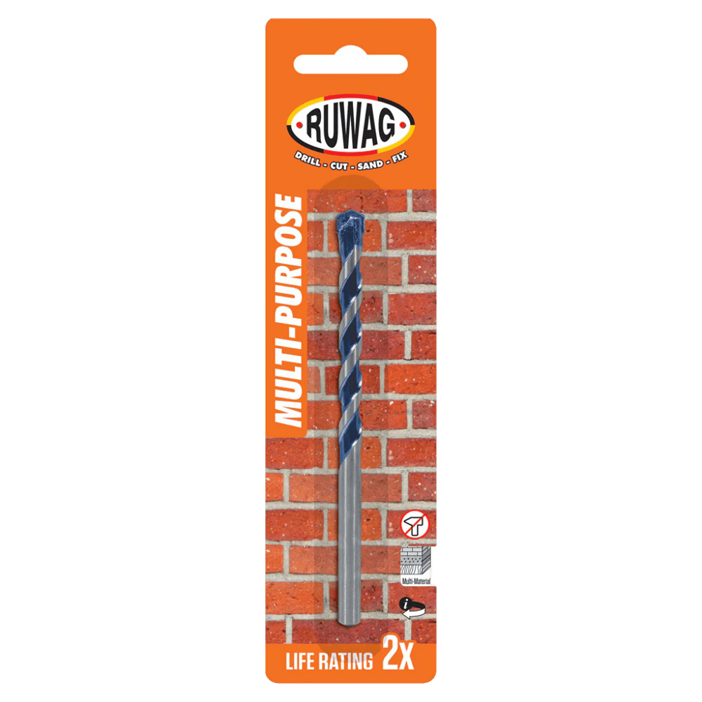 Ruwag 16 mm Multi-Purpose Drill Bit— Masonry, Metal, Wood, And Ceramic