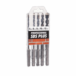 Ruwag 5‑Piece SDS‑Plus Drill Bit Set (5 mm–12 mm × 160 mm)