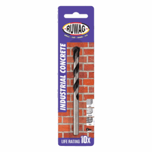 Ruwag SDS+ Drill Bit – 12 × 100 × 160mm, Industrial, Masonry/Brick/Concrete (Blue Card)