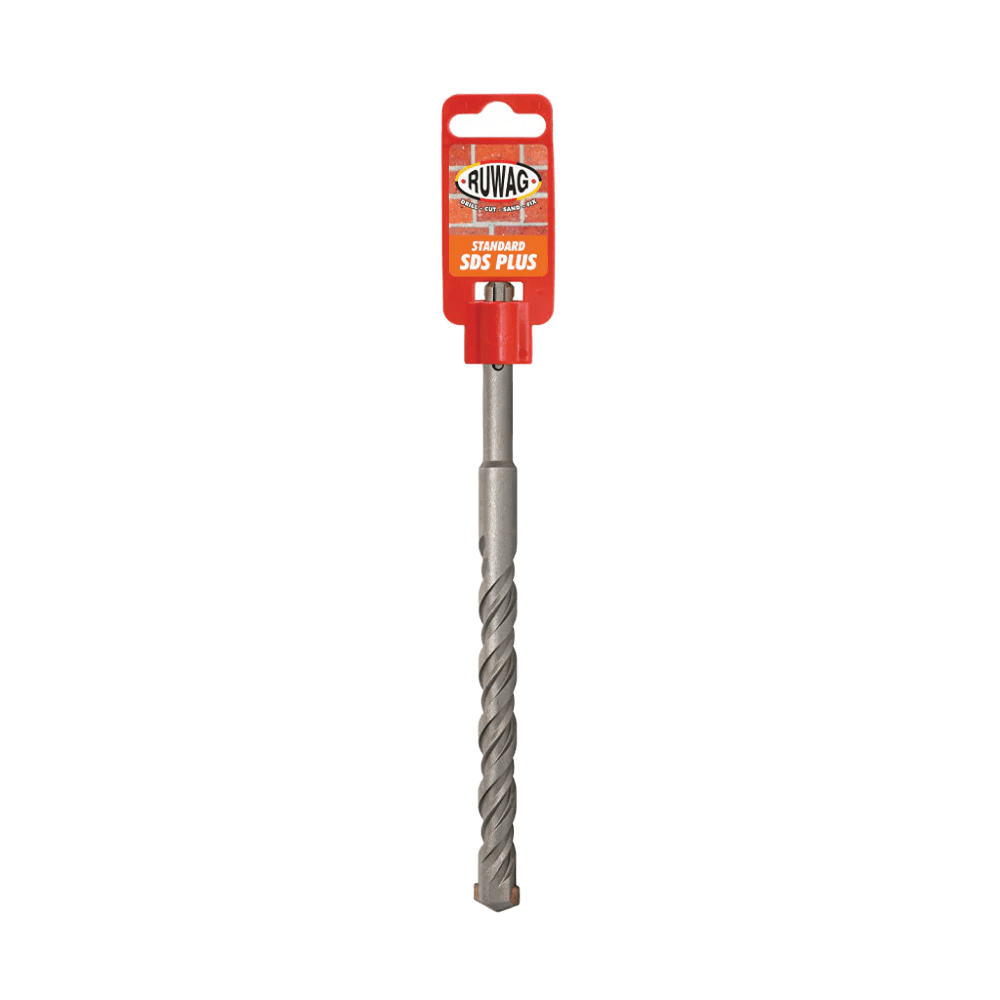 Ruwag SDS‑Plus 16 mm × 400 mm usable × 460 mm overall Drill Bit (Standard Duty, Orange‑card)