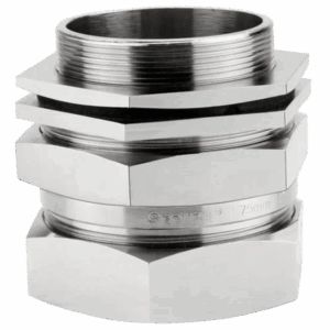 Size 5 Metal Compression Gland 50mm