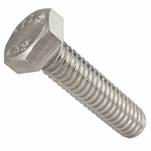 M8 × 60 mm Galvanized Hex Set Screw