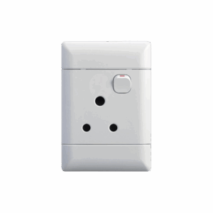 NUR Switch Socket – Single Dedicated, 100x50mm, Model NSSSD42