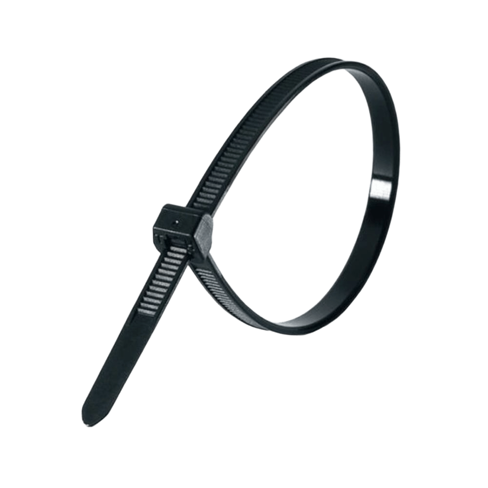 HT Insulok Cable Ties – 305 x 4.7mm, Black (Pack of 100)