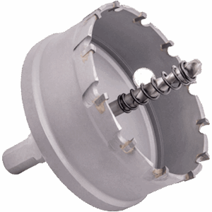Tork Craft 50mm Hole Saw – HSS/Steel with Pilot (Tungsten Carbide Tipped)