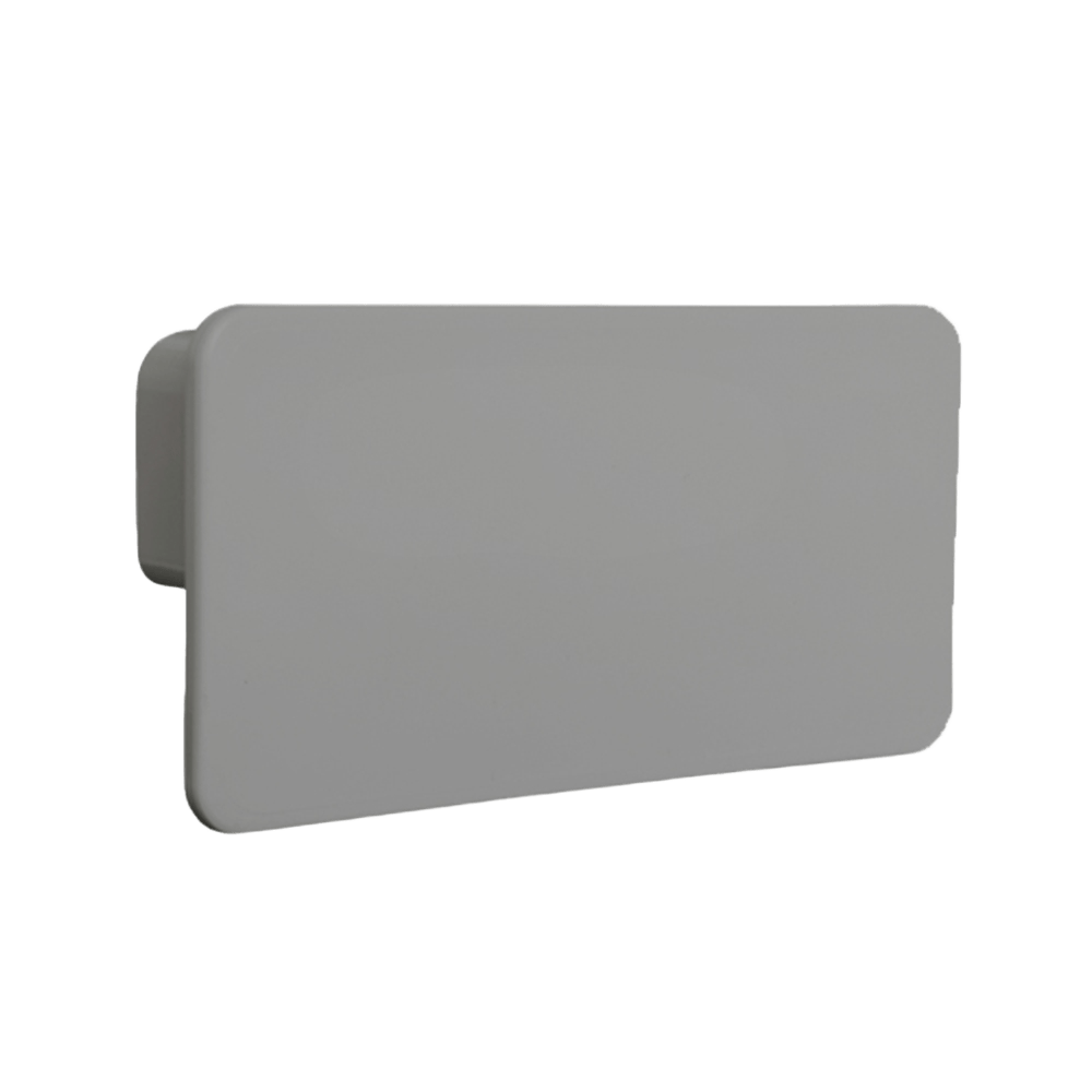 Trunking End Cap – 75x50mm, Grey