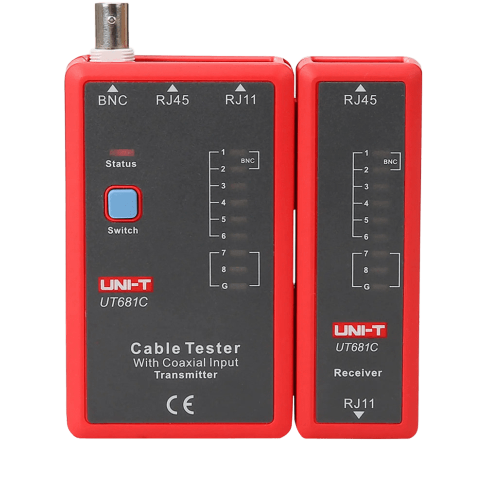 UNI-T Cable Tester LAN wiring, LED, RJ11, RJ45 - Key Electric Online