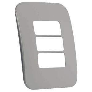 Veti 1 - Three Single Module Horizontal Cover Plate
