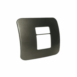 Veti 1 - Two Module Cover Plate (1 Double, 1 Single)