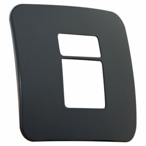 Veti 1- Two Module Cover Plate (1 Double, 1 Single)