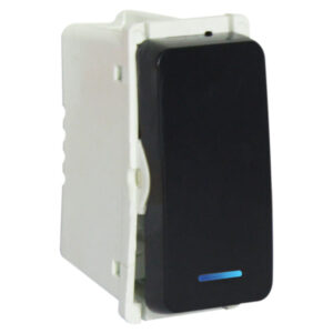 Veti 1 Bell Press Switch Module – With Locator Black Finish