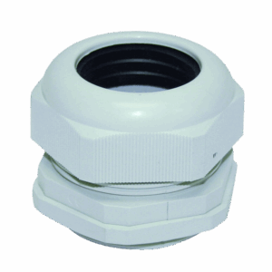 PVC Gland No.2 White 25mm – Durable Plastic Cable Gland for Electrical Conduit and Cable Termination