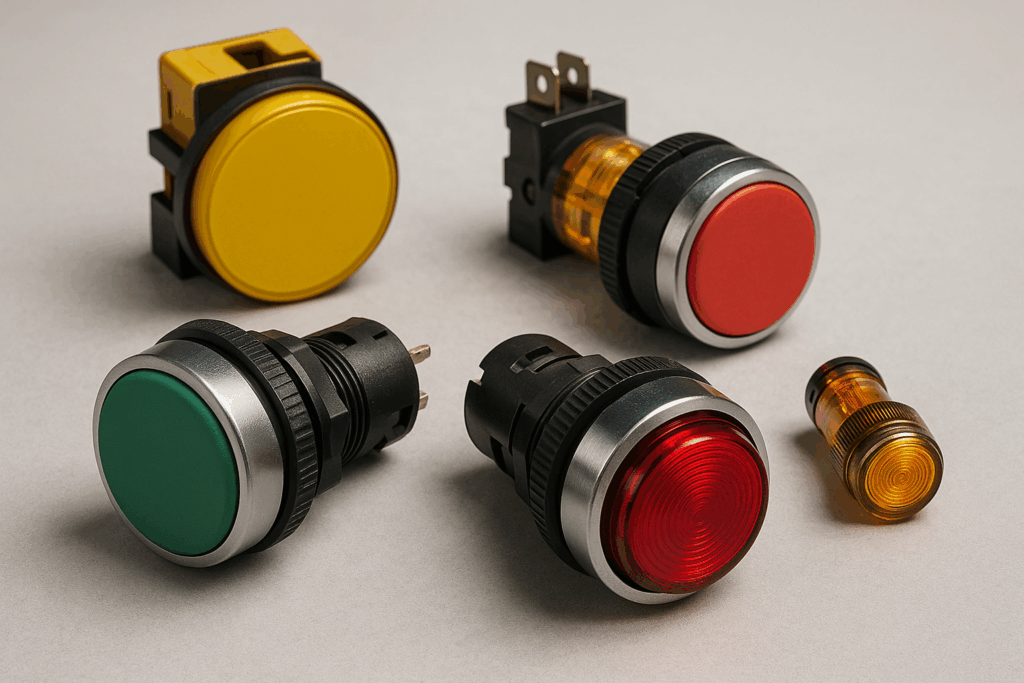 Push Indicator Push Buttons, Pilot Lights & Indicators Archives - Key Electric Online