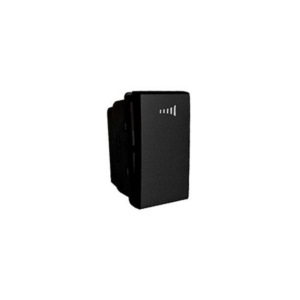 Onesto Matrix Dimmer Module Black for adjustable lighting control in Matrix modular electrical installations.