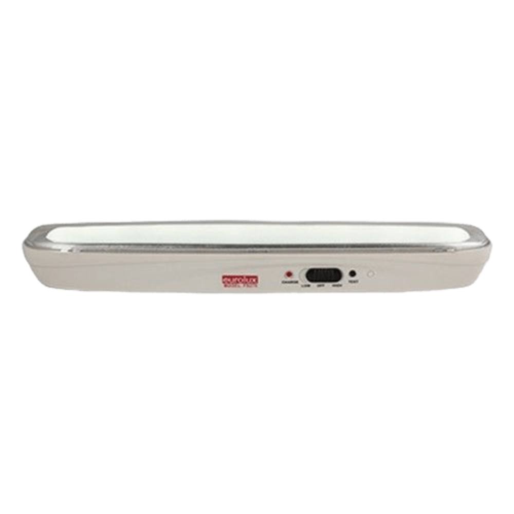 Eurolux rechargeable emergency light 8W 5500K 330 lumens white and clear