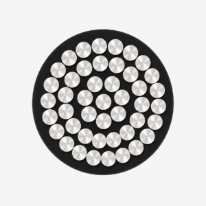 Aluminium GP Wire 120.0mm² Black (232A) SANS1507 – 10m Increments Only