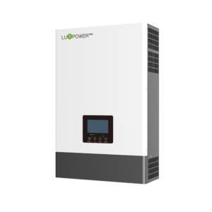 LuxPower 6kW Off-Grid Inverter with 51.2V battery support, 6000W PV input, CAN and RS485 communication.
